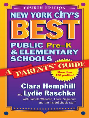 cover image of New York City's Best Public Pre-K and Elementary Schools